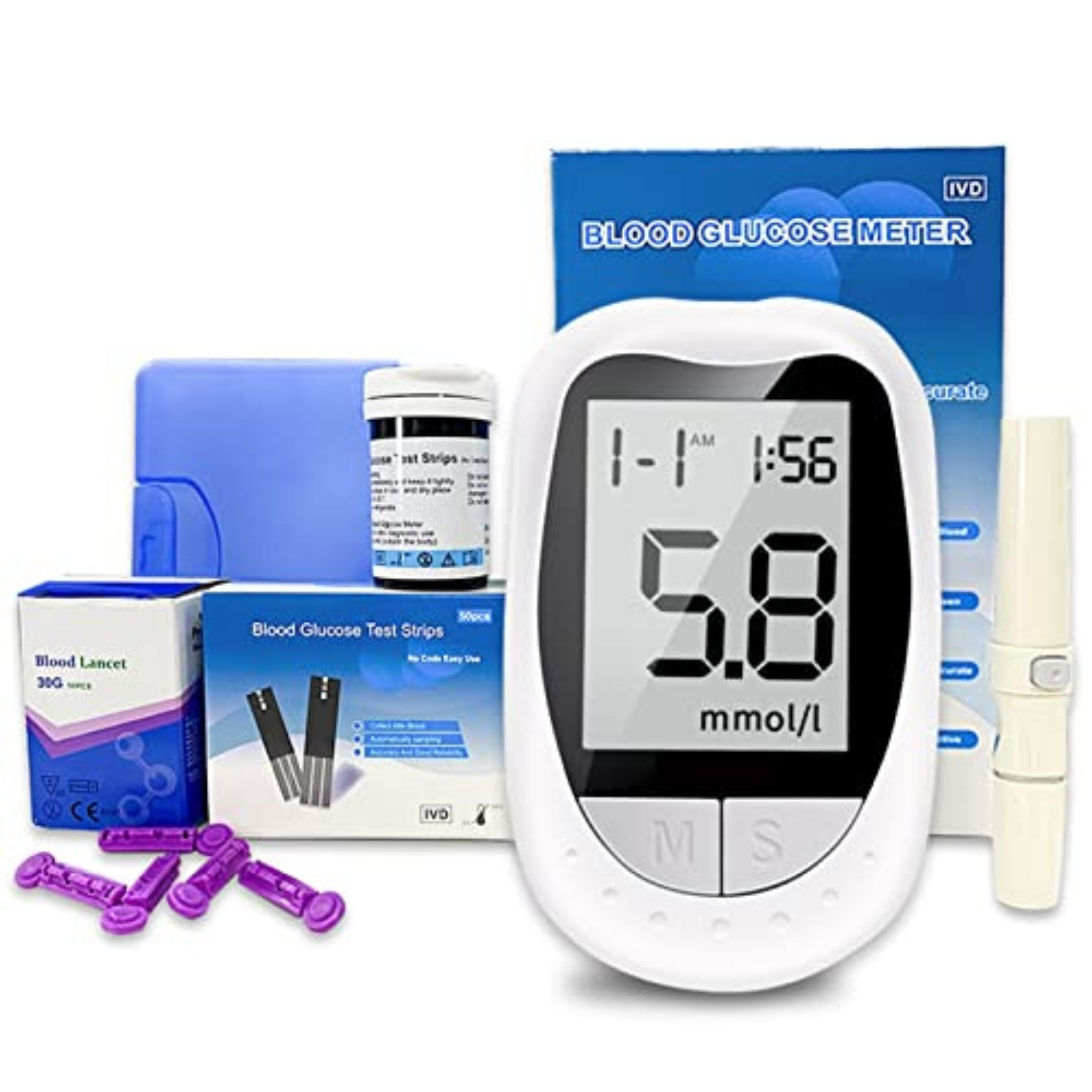 Diabetes Monitoring Kit – Easy-to-Use Smart Glucose Meter