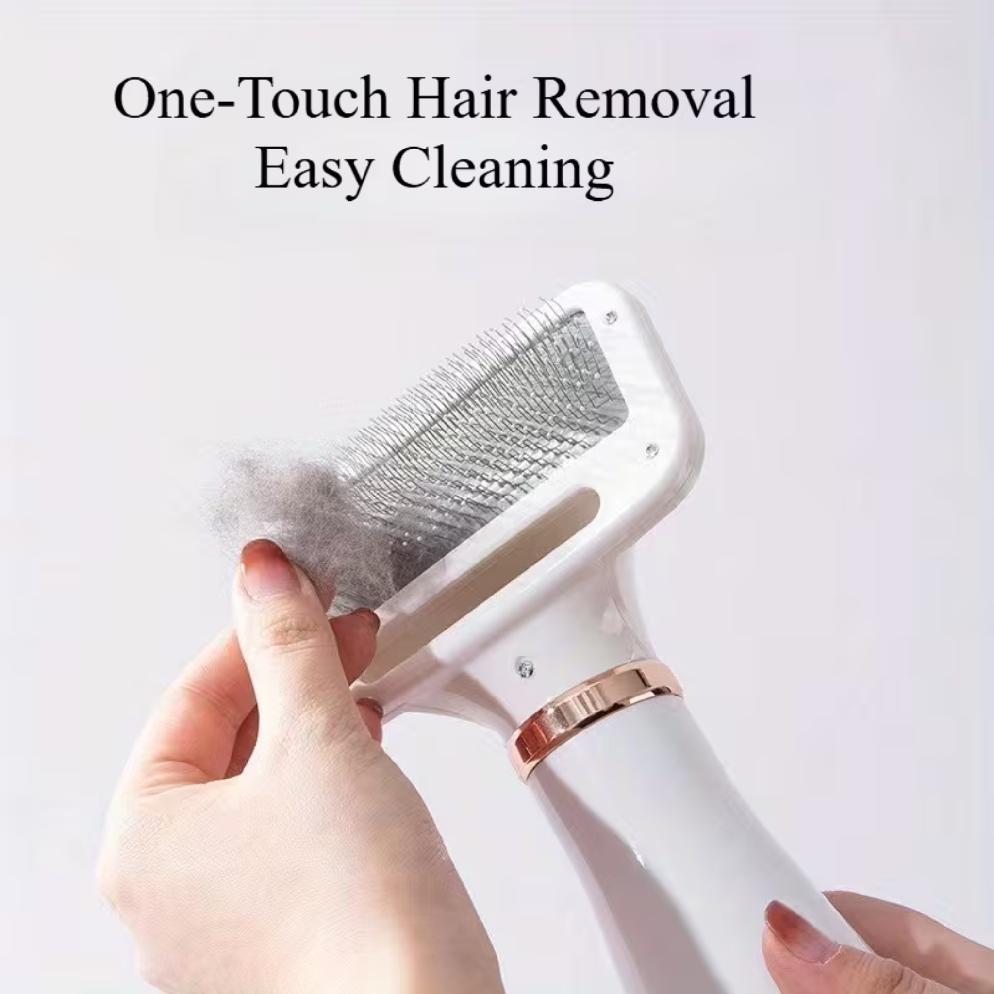 Pet Electric Grooming Brush – 20,000 RPM, Includes 2 Wind Heads