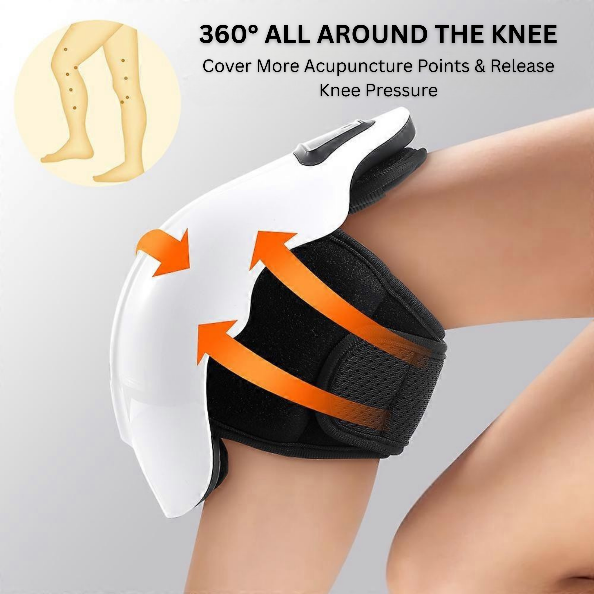 Knee Massager with Heat – Portable Therapy for Arthritis & Amp-Aches