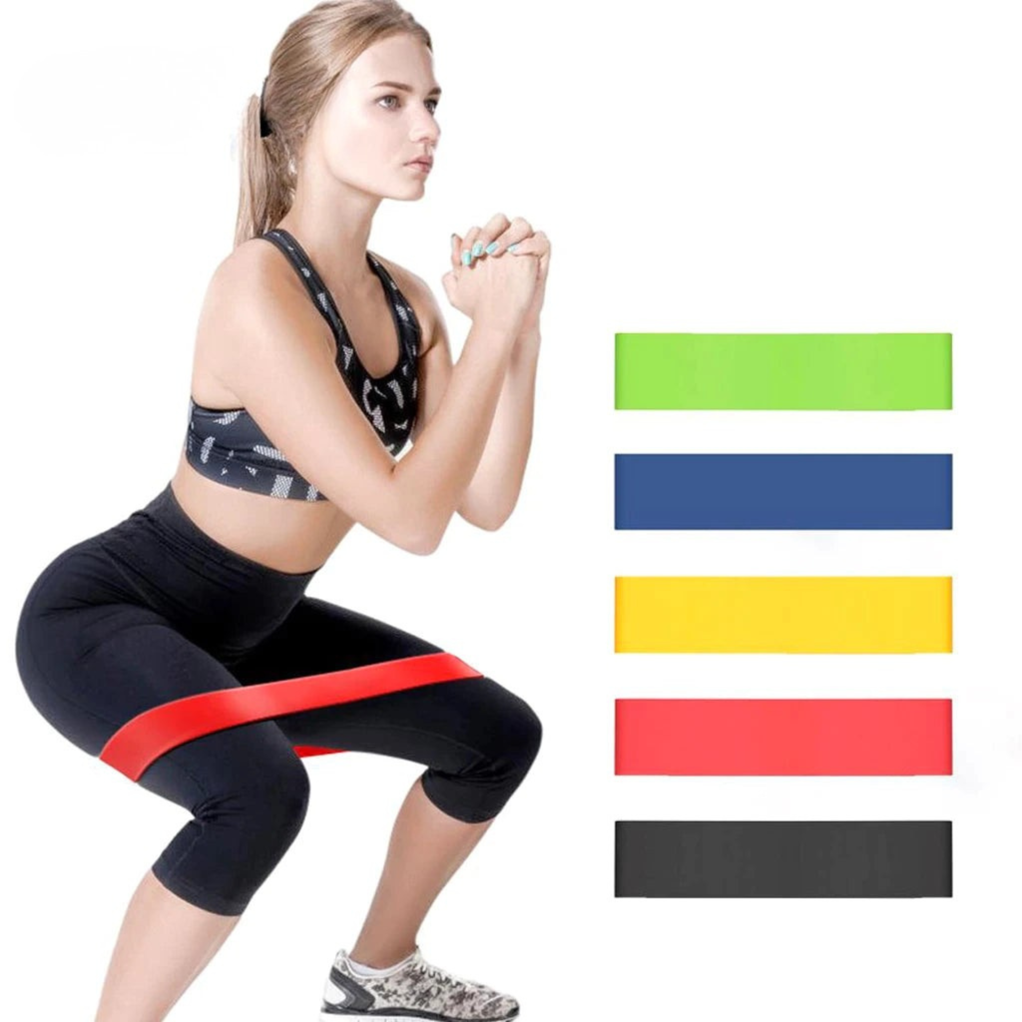 Exercise Resistance Belt Set – Color Coded Bands for All Fitness Levels