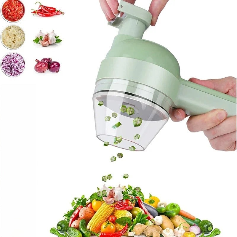 Mini Electric Chopper – Cordless, USB Rechargeable