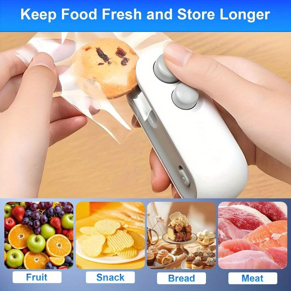 Portable Sealing Machine – Cordless Bag Sealer for Kitchen